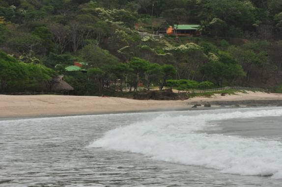 Praia Madero, em San Juan del Sur, na Nicarágua